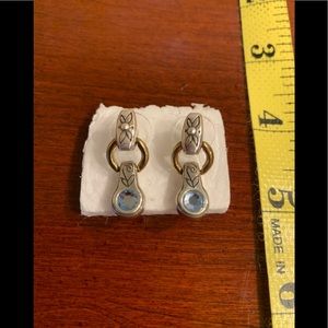 Silver & Gold tone Brighton Earrings